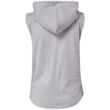 USA Flag Patch Sleeveless Sweatshirt