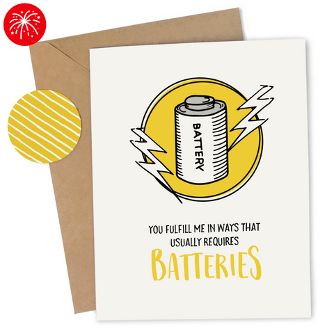 Batteries Card