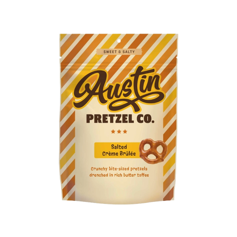 Austin Pretzel Co. Pretzels - Salted Crème Brûlée