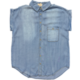 Chambray Button-Up Shirt