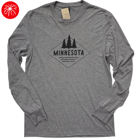 MN Diamond Long Sleeve Tee