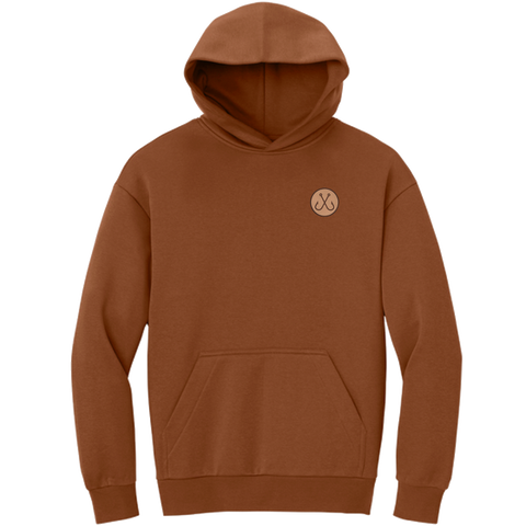 Fish Hook Patch Hooded Sweatshirt - Baked Clay