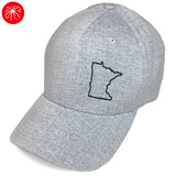 MN Flexfit Hat - Light Gray
