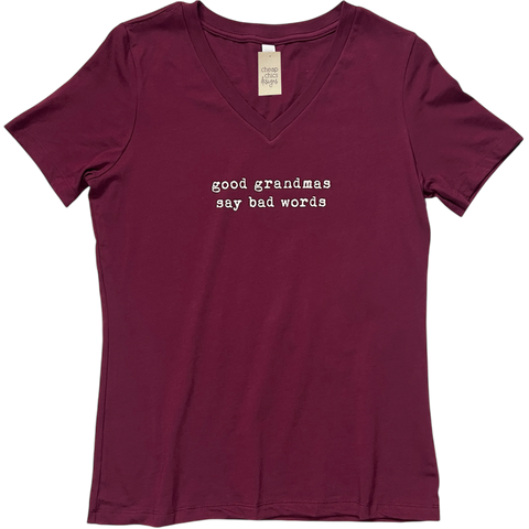 Good Grandmas V-Neck Tee