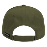 MN Leather Patch Baseball Hat - Olive