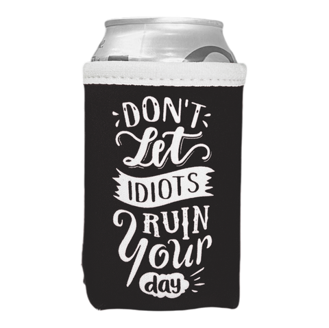 Idiots Koozie - Black