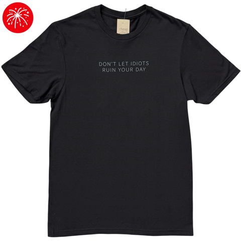 Idiots Tee - Black
