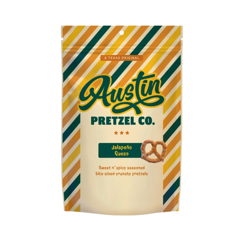 Austin Pretzel Co. Pretzels - Jalapeño Queso