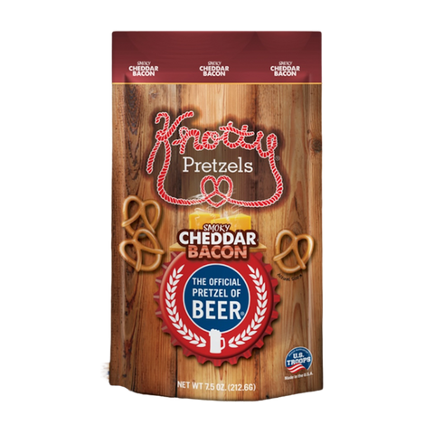 Knotty Pretzels - Smoky Cheddar Bacon