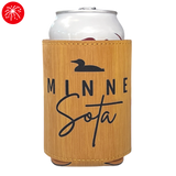 MINNESota Loon Faux Bamboo Koozie