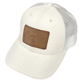 MN Pines Patterned Trucker Hat - Ivory
