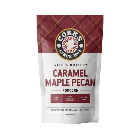 Cork's Popcorn - Caramel Maple Pecan