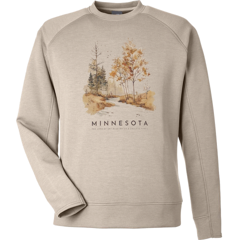MN Autumn Landscape Crew Pullover