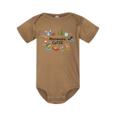 MN Cutie Infant Onesie - Coyote Brown