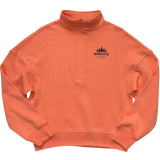 MN Diamond 1/2-Zip Pullover -  Coral