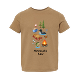 MN Kid Toddler Tee - Coyote Brown