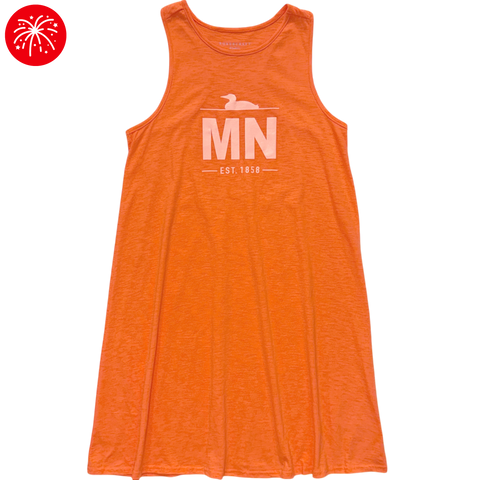 MN Loon Racerback Cover Up Dress