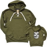 MN Loon Oval Sport Lace Sweatshirt