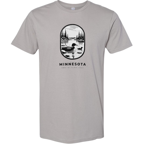 MN Loon Oval Tee