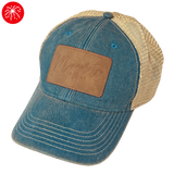 MN Pines Mesh-Back Hat - Washed Teal