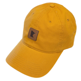 MN Leather Patch Hat - Mustard