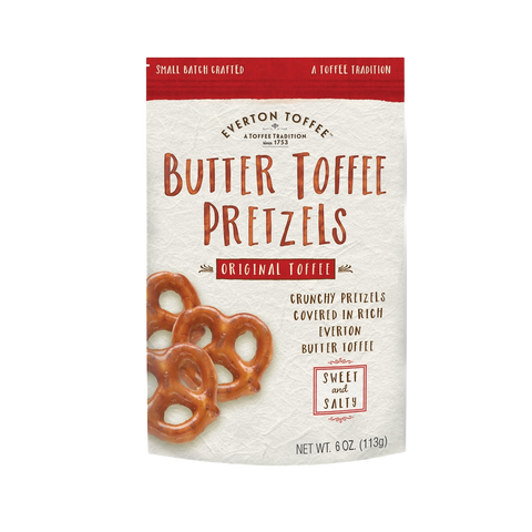 Everton Toffee Pretzels - Original Butter Toffee