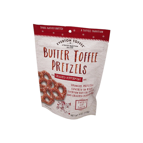Everton Toffee Pretzels - Peppermint Crunch