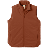 Quilted Vest - Dark Sienna
