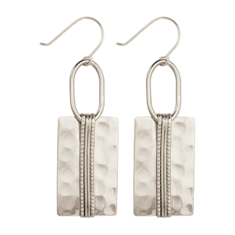 Silver Wrapped Earring