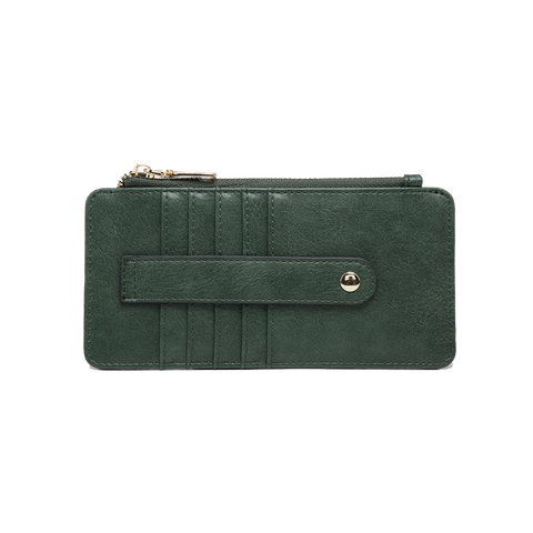 Slim Card Holder Wallet - Hunter Green