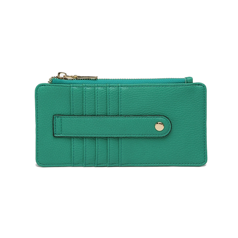 Slim Card Holder Wallet - Kelly Green