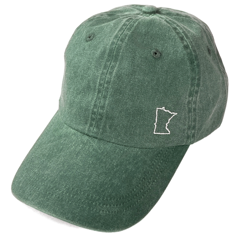 Vintage-Wash Hat - Hunter Green