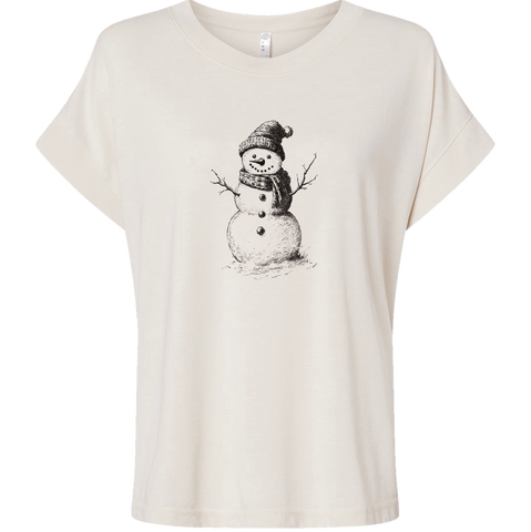 Snowman Vintage-Wash Tee