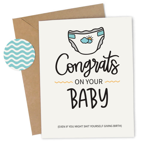 Congrats on Your Baby Card
