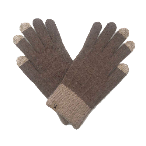 Smart-Touch Gloves - Brown