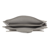 Snap-Closure Wallet - Grey