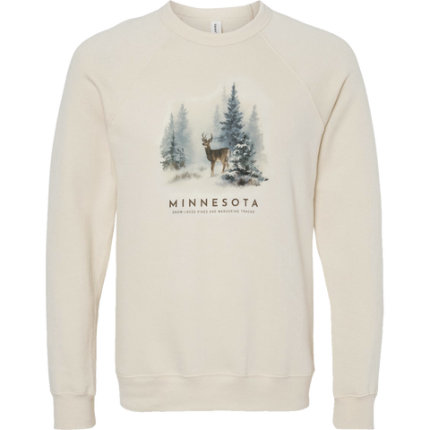MN Winter Landscape Crew Pullover