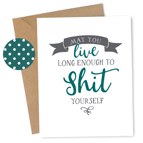 Shit Yourself Card