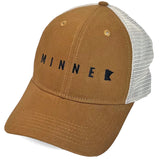 MINNE Trucker Hat - Saddle Brown