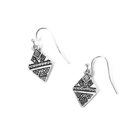 Aztec Diamond Earrings