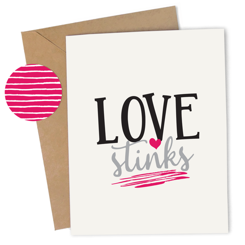 Love Stinks Card