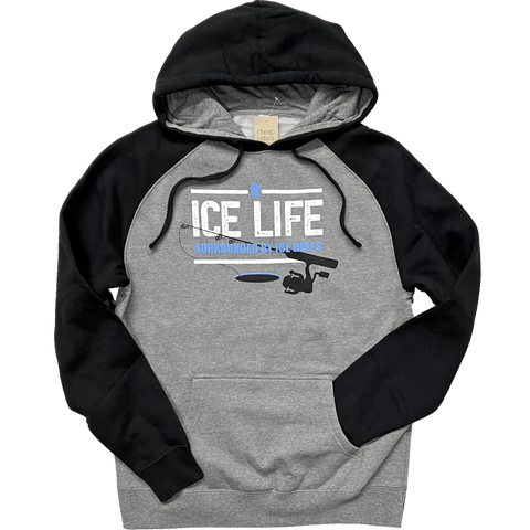 MN Ice Life Raglan Sweatshirt