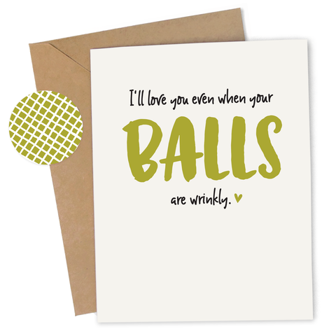 Wrinkly Balls Card